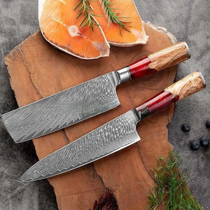 LEGACY BLADES Professional 67-Layer Damascus Chef <b>Knife</b> <b>Set</b> 9-Piece Resin Handle Handmade Razor <b>Sharp</b> Durable <b>Knives</b> - Product Image 6