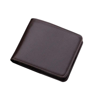 Factory Wholesale Secure RFID Leather Wallet Custom Brand <b>Name</b> Card Holder Custom Design RFID Leather Wallet Men High Capacity - Product Image 5