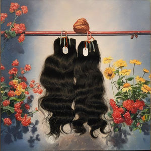 Extensiones de Cabello Humano Virgen Indio de la Mejor Calidad, Hechas a Máquina, Cabello Perfecto de 8 a 40 Pulgadas, Cabello Natural Remy de Calidad - Product Image 1