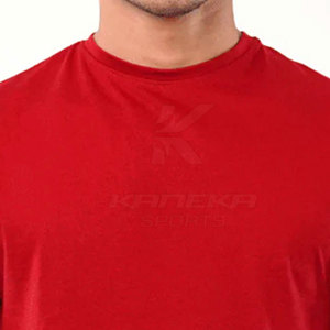 Prix de gros T-shirt 100% coton de haute qualité Coupe classique Personnalisé Homme Décontracté Respirant Séchage rapide KANEKA SPORTS pour le meilleur - Product Image 4