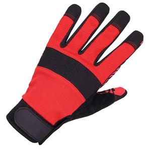 Gants de travail en cuir de chèvre/coton, gants d'assemblage légers pour l'industrie, gants de sécurité Asentajansormikas - Product Image 2