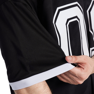 Ensemble de maillot de basket-ball noir pour hommes, col en v, manches courtes, numéro 09, vêtements de sport en polyester anti-humidité, toutes saisons - Product Image 5