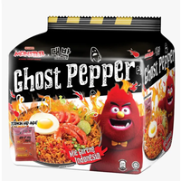 Wholesale MAMEE Fried Ramen Food Instant Noodles Super Spicy Ghost Pepper Chicken Noodles Bulk Supply