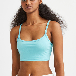 Débardeurs courts ajustés sans coutures en coton et fibre de bambou respirants anti-boulochage pour femme – Idéaux pour les soirées et clubs - Product Image 5