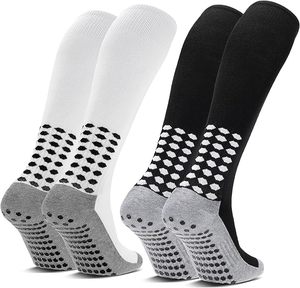 Chaussettes de football antidérapantes respirantes, chaussettes de sport à logo personnalisé pour hommes et adolescents - Product Image 1