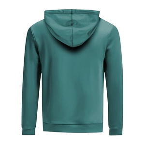 เสื้อฮู้ดผู้ชายสีพื้น ผ้าเฟรนช์เทอร์รี่ สไตล์ลำลอง สตรีทแวร์ ใส่ได้ในฤดูใบไม้ร่วง ระบายอากาศได้ดี มีกระเป๋า ดีไซน์เรียบง่าย ทรงปกติ ผ้าถัก - Product Image 5