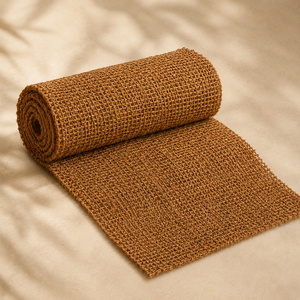 *PVC Tufted Jute & Coconut Coir Mats with Latex Backed Modern Design Anti-Slip <b>Thick</b> Natural & <b>Bleached</b> Colors for Door & Garden - Product Image 4