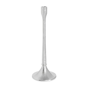 New Arrival Candle Stand for Home Decor Silver Finished Casted Aluminium Candle Stick <b>Holder</b> <b>Hammered</b> Handmade Customized - Product Image 1