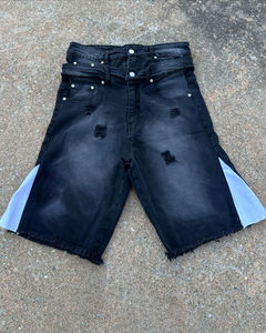 Pantalones Cortos Casuales de Verano para Hombre de Alta Calidad, Diseño de Doble Cintura, 100% Algodón, Anti-UV, Transpirables, Ecológicos, Personalizables - Product Image 6