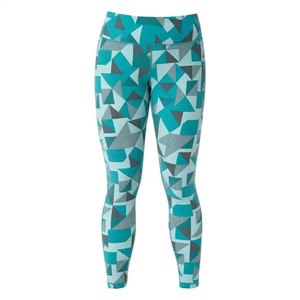 Sustainable Women Girls Sublimation Leggings with Elastic Waist Spandex Nylon Material Eco Friendly & Quick Dry - Product Image 1