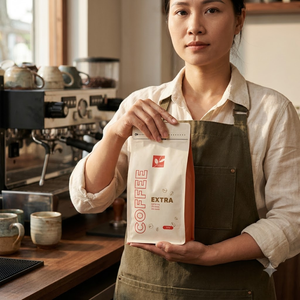 เมล็ดกาแฟคั่วบดพิเศษ 500 กรัม OEM อาราบิก้า 70% โรบัสต้า 30% ขายส่งราคาแข่งขัน มีตัวอย่างให้ทดลอง - Product Image 5