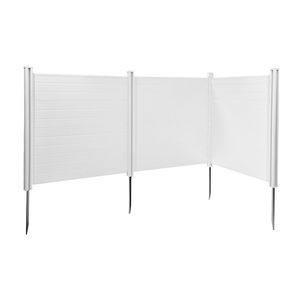 Schermo per la privacy da esterno a 3 pannelli 50 x 50, Recinzione per condizionatore d'aria, Picchetti da terra 27.6, Recinzione per attrezzature piscina, Cancello per recinzione Horizon - Product Image 1