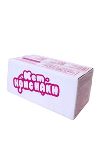 Boîtes à fentes personnalisées avec logo Vietnam, en carton ondulé 3 couches, blanc rose, forme rectangulaire, recyclées, pour emballage alimentaire (crème glacée) - Product Image 3