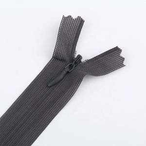 Vente en gros personnalisée 3 #   Fermeture éclair invisible en nylon pour accessoires de couture de robes - Product Image 4