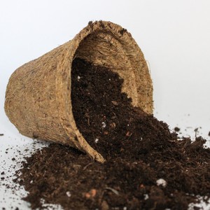 Macetas de plantas de fibra de coco, coco, hidropónico, redondo, compostable, precio más barato, venta directa de fábrica - Product Image 6