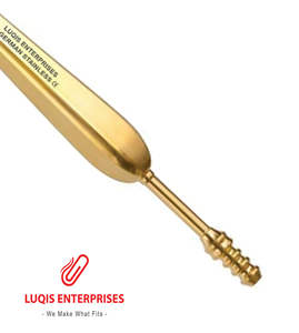 Élévateur frontal endoscopique Daniel à aspiration, semi-courbé, 23,5 cm, en acier inoxydable, instrument chirurgical d'endoscopie faciale - Product Image 3