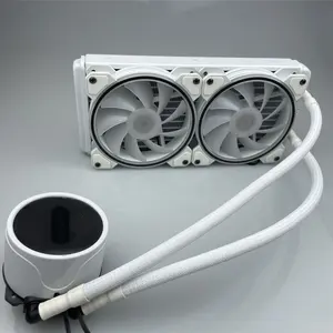 Dissipateur thermique en aluminium tout-en-un, refroidisseur à eau, RGB, 240mm, ventilateur, PWM, cpu, pour pièces d'ordinateur, dernier modèle 120