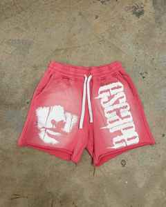 Pantalones Cortos Deportivos Personalizados para Hombre, Estilo Urbano, con Estampado Puff, 100% Algodón, Ligeros, con Efecto Desgastado, de Secado Rápido y Transpirables - Product Image 5