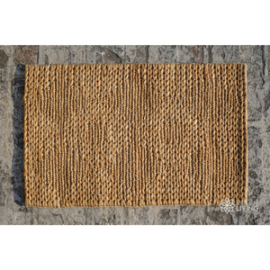 Alfombra de Yute y Algodón Tejida a Mano RTS |   Alfombra de Fibra Natural |   Tamaño Personalizado Disponible - Product Image 4