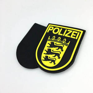 Parches de goma de PVC suave con logotipos para ropa, venta al por mayor a precio económico, logotipo de marca de goma de PVC - Product Image 3