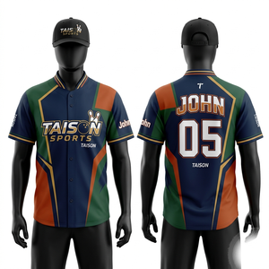 Custom Sublimated <b>Bowling</b> Jersey 180 GSM Polyester Moisture Wicking Blue Navy Side Panel Team Shirt - Product Image 4