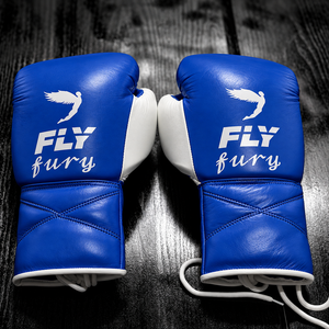 Gants de boxe professionnels FLY avec sangle de poignet à boucle et fermeture, légers, respirants, unisexes, en cuir véritable, pour l'entraînement - Product Image 5
