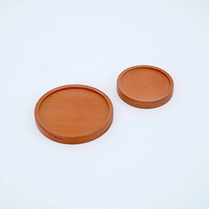 Eco-Friendly Wooden <b>Coaster</b> <b>Set</b> Safety and Style with Customized Packaging for Natural Color Customized Diameter - Product Image 5