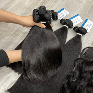 ผมแท้เวียดนามคุณภาพสูงแบบเส้นต่อเส้น ไม่พันกัน ไม่หลุดร่วง SDD ขายส่ง - Product Image 1