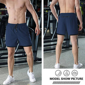 Shorts d'été élégants pour hommes, shorts de plage en coton, respirants, légers, avec cordon de serrage, vêtements décontractés, shorts tendance et confortables - Product Image 5