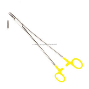 Portaagujas de Alta Calidad A-1 VERITAS Wangensteen de 27 cm con Punta T/C, Instrumentos de Sutura de Acero Inoxidable |   Kit de sutura, instrumento médico - Product Image 4