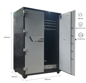 ตู้เซฟนิรภัย MNSD-170C กันน้ำ ป้องกันการโจรกรรม เป็นมิตรกับสิ่งแวดล้อม ทนทาน พร้อมระบบปลดล็อคด้วยลายนิ้วมือ รหัสผ่าน และกุญแจ - Product Image 5