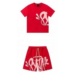Ensemble décontracté pour homme, chemise et short en coton respirant, style streetwear, ensemble d'été deux pièces - Product Image 1