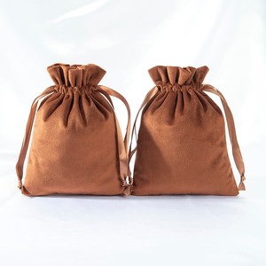 Custom Satin Drawstring Dust <b>Bag</b> with Logo Luxury Jewelry Shoe Gift Packaging Pouch for Wholesale Brand Use - Product Image 4
