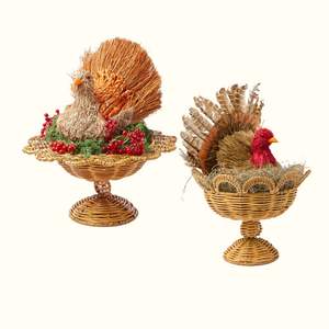 Bandeja de Servir de Mimbre Festoneado al por Mayor, Bandeja Artesanal Natural para Decoración de Mesa Navideña, Vietnam - Product Image 1