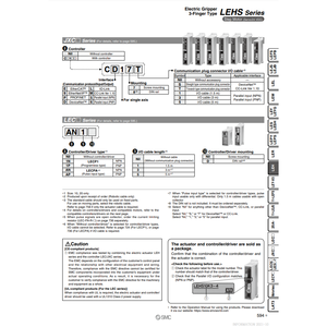 Pince électrique pneumatique SMC LEHS40K3-12R-R56N5 robots industriels - Product Image 2