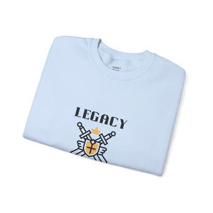 เสื้อสเวตเชิ้ตผ้าฝ้ายแท้ 100% รุ่น Legacy Loom สำหรับฤดูหนาว คอวีทรงหลวม ใส่สบาย สำหรับผู้ชายและผู้หญิง  ปักลายดิจิทัล ดีไซน์โอเวอร์ไซส์ เป็นมิตรต่อสิ่งแวดล้อม - Product Image 5