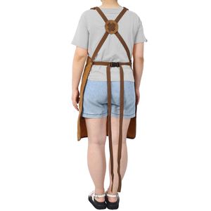 Grembiule da Lavoro in Tela Cerata Resistente da 18 once, Lungo e Completamente Regolabile per Falegnami e Lavoratori del Legno, Resistente all'Acqua - Product Image 5