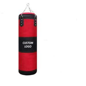 Sac de frappe de boxe suspendu pour entraînement fitness, durable, vide et lourd, pour adultes, exercices de gym, sacs de frappe pour hommes - Product Image 2