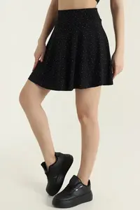 Jupes pour femmes personnalisées avec logo et motifs imprimés, style soleil, imprimé tendance, jupes taille haute pas chères pour femmes en couleurs unies - Product Image 2