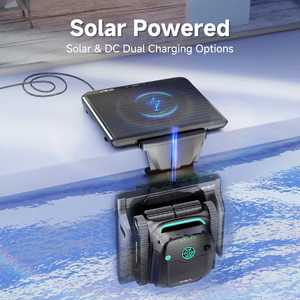 MEILLEURE VENTE S2 Aspirateur Robot Piscine Solaire, Vision IA, Stationnement Automatique Intelligent & Double Recharge - Product Image 3