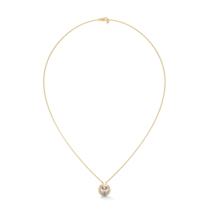 Collar con Colgante de Oro Premium con Diamante de Corte Esmeralda Cultivado en Laboratorio, Joyería Fina para Mujer, Elegante Regalo de Aniversario - Product Image 3