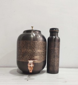 Minimalist Design Copper Water Dispenser Slim Fit Copper Water Dispenser Single Wall Custom Factory Copper Water Dispenser - Product Image 3
