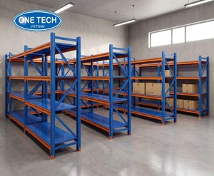 OneTech 3 Layer Anti-Rust Steel Warehouse Rack 200kg Load Capacity Corrosion Protected Boltless Installation for Garage Storage - Product Image 1