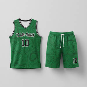 Conjunto de Uniforme de Baloncesto Personalizado con Apliques en Todo el Cuerpo, Impresión Digital, Secado Rápido, Transpirable, para Entrenamiento y Competencia - Product Image 5