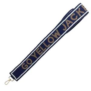 Correas de cuentas bordadas para bolsos, correas de cuentas de semillas para bolsos tote y clutches para mujer y niña - Product Image 1