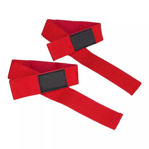 Sangles de musculation professionnelles en coton robuste pour la gym, avec logo personnalisé, pour haltérophilie et soulevé de terre - Product Image 1