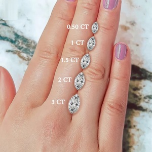 Anillo de Diamantes con Diamantes Naturales para Mujer, Colección con Certificado IGI, Compre Directamente de un Proveedor Indio de Confianza - Product Image 6
