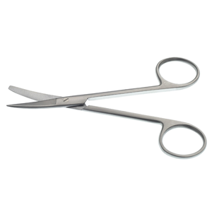 Wagner Scissors 4.5 Inch Curved Sharp Blunt <b>Smooth</b> Surgical Stainless Steel Fine Dissecting Cutting Surgical Instrument <b>Tool</b> - Product Image 2