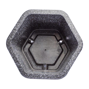 Meilleure vente Pot pour décorer la maison et le jardin, Pot hexagonal pour plantes avec plastique de haute qualité - Product Image 2