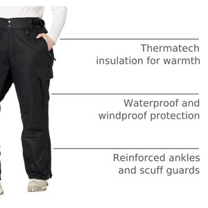 Pantalones de Esquí de Alto Rendimiento para Mujer, Impermeables, Transpirables, Diseño Funcional para Actividades al Aire Libre - Product Image 3